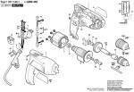 Bosch 0 601 144 042 GBM 450 Drill 240 V / GB Spare Parts GBM450